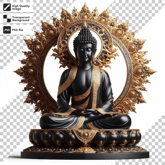 A picture of a buddha with a picture of a buddha on it