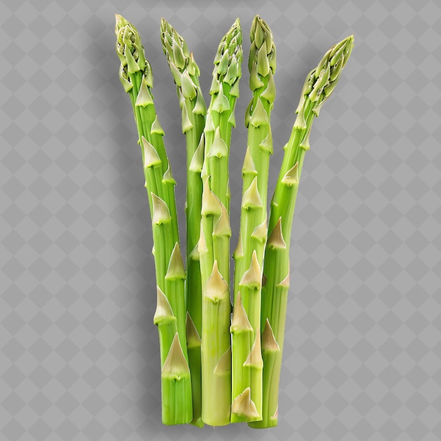 A picture of a bunch of asparagus