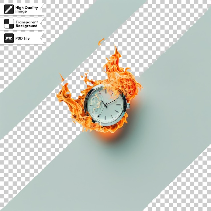 PSD a picture of a clock that says quot time of 1 00 quot