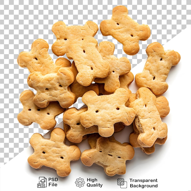 PSD a picture of dog biscuit with dog biscuit on it no background