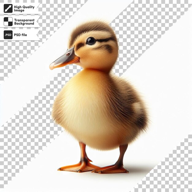 A picture of a duck that says duckling