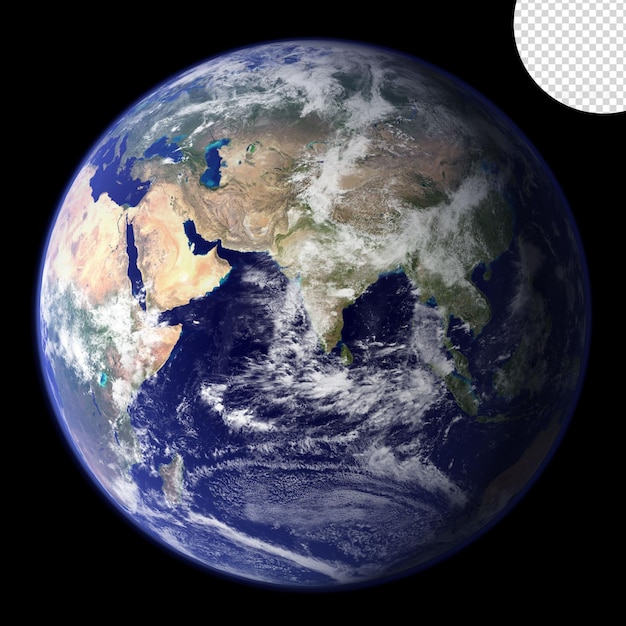 A picture of the earth with a blue background and the word india on it.