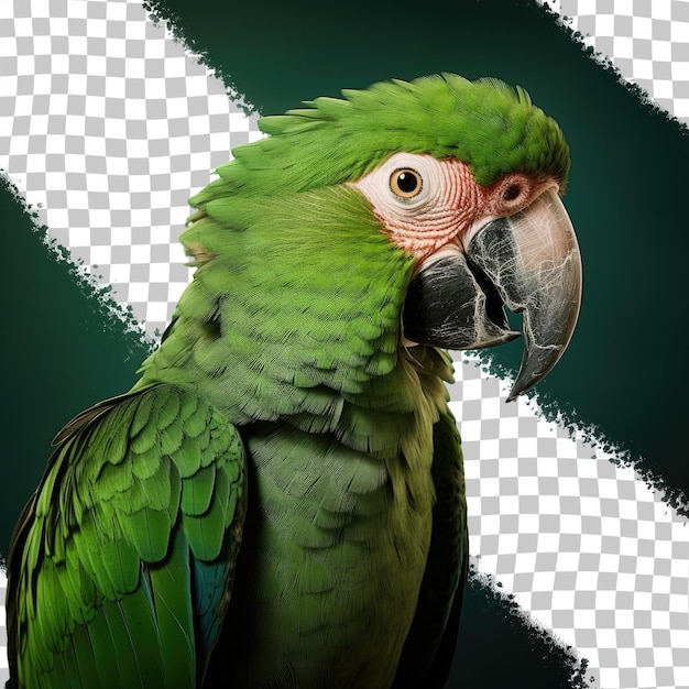 PSD picture of the emerald bird