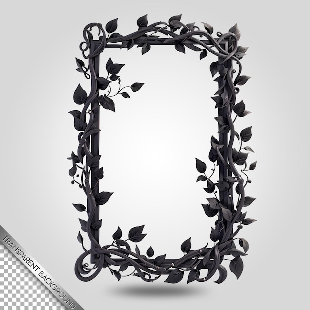 PSD picture frame transparent background