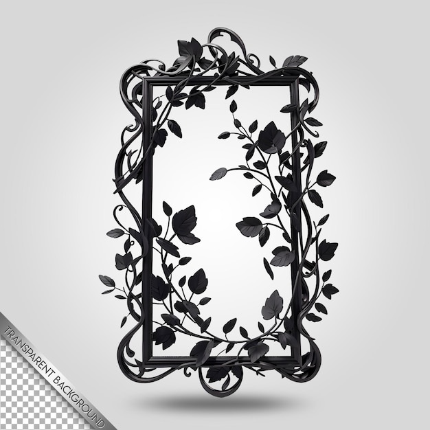 PSD picture frame transparent background