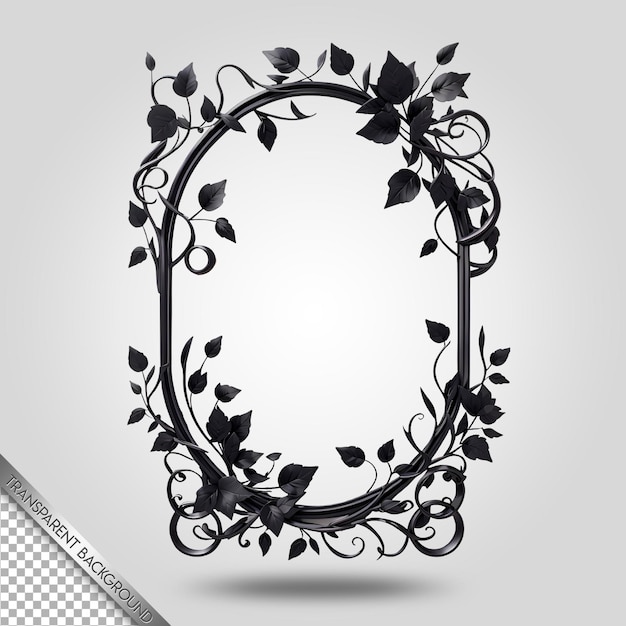 PSD picture frame transparent background