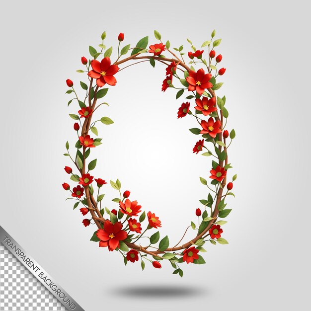 PSD picture frame transparent background