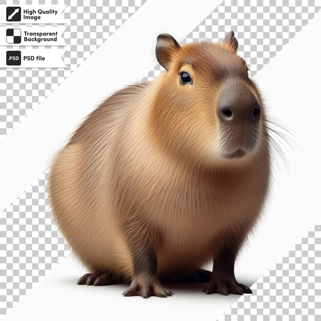 PSD a picture of a guinea pig with a picture of a rat on it