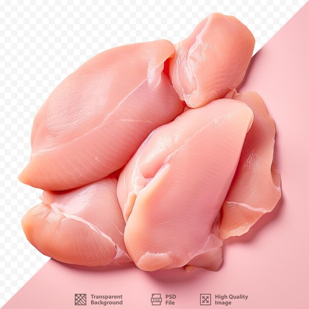 PSD l'immagine di una mano che tiene un mucchio di carne cruda.