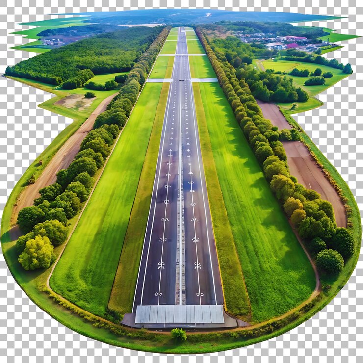 PSD a picture of a highway with a picture of a highway and a plane