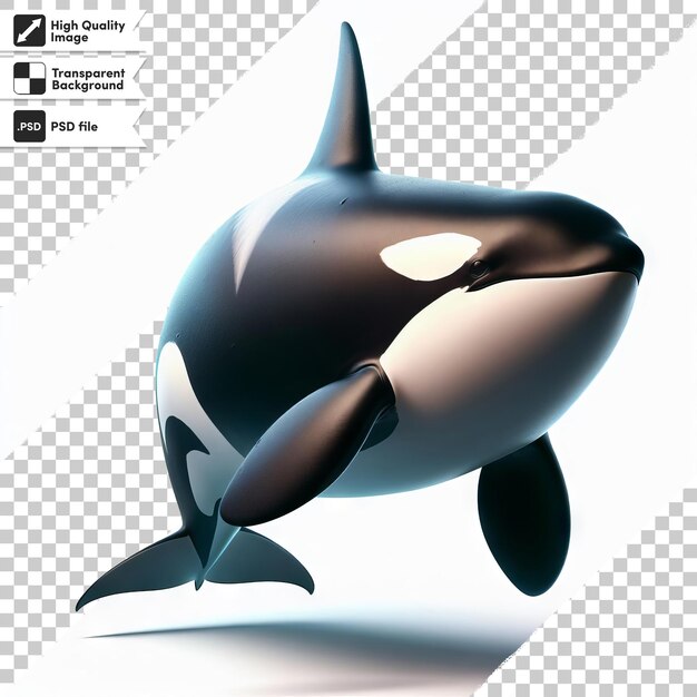 PSD a picture of a killer whale that sayss a whale