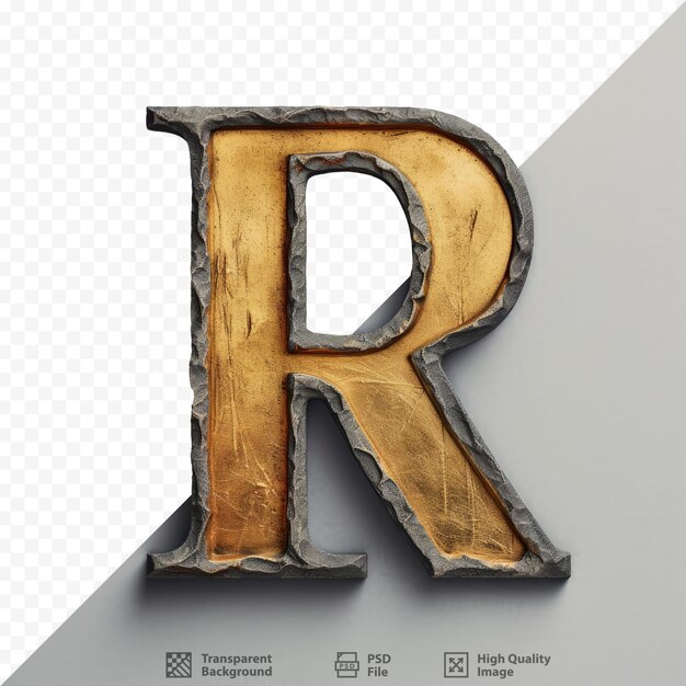 A picture of a letter r that is from the year of may.