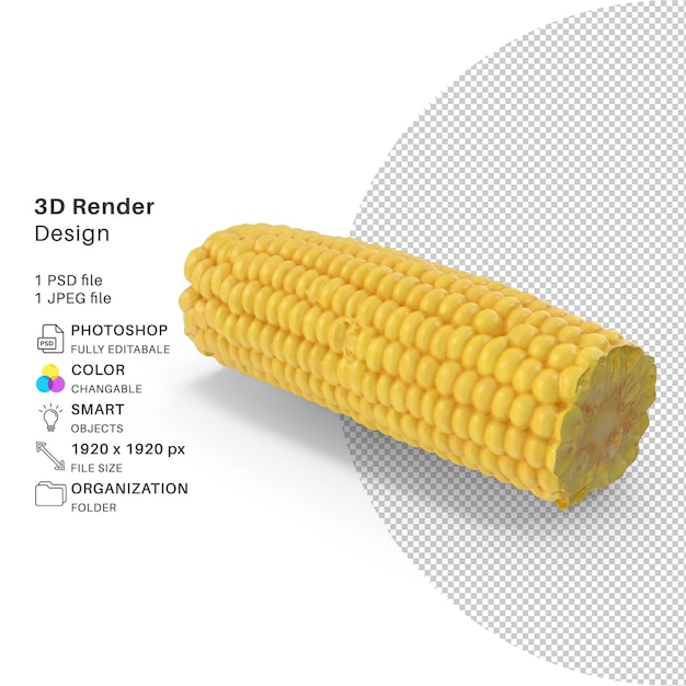 PSD un'immagine di un mac and cheese intitolata 3d.