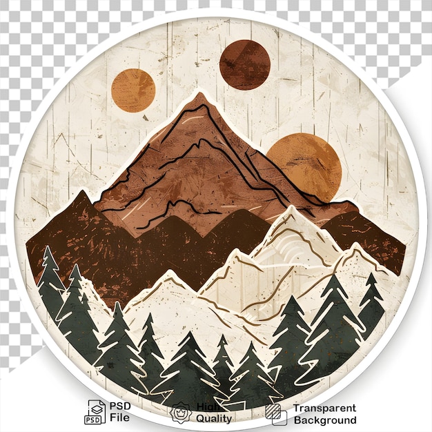 PSD a picture of a mountain with the name quot the moon quot on it