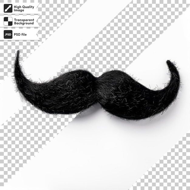 a picture of a moustache with a white background with a black moustache