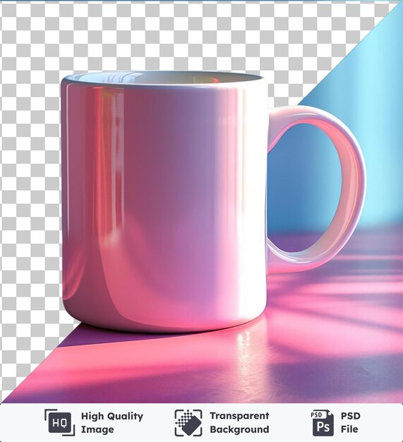 PSD picture of mug