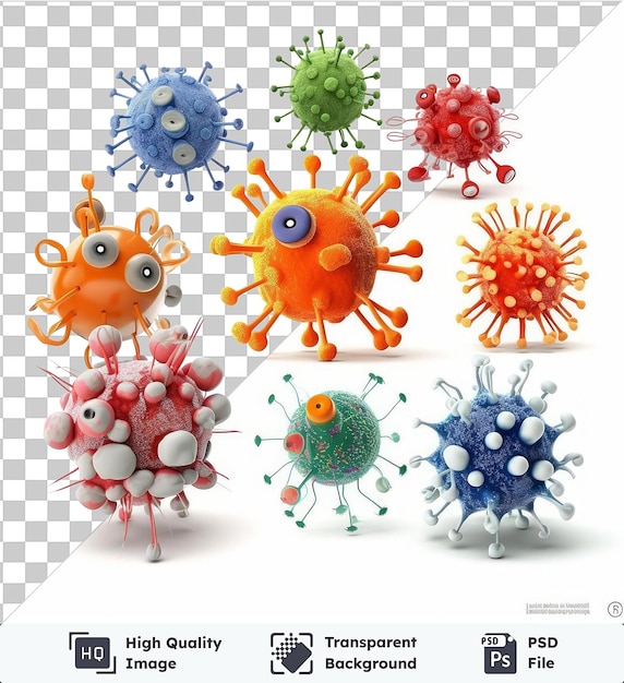 PSD 현실적인 사진 immunologist_s 항체의 사진