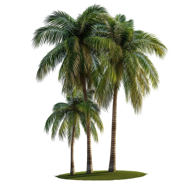 PSD a picture of palm trees with the word palm trees on it