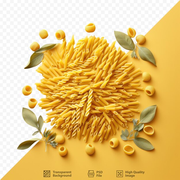 PSD una foto di pasta e una foto di pasta.