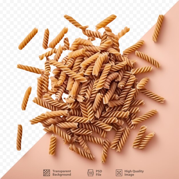 PSD una foto di pasta con una foto di un mucchio di pasta.