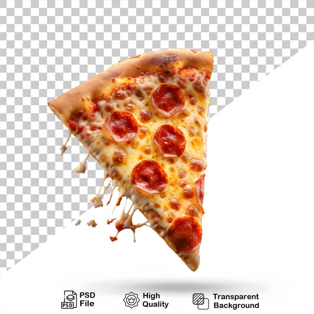 PSD a picture of a pizza with tomatoes and basil on it on transparent background