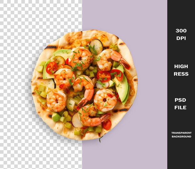 PSD a picture of a plate of shrimp and shrimp