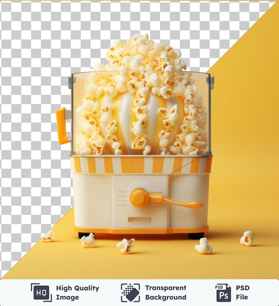 PSD picture of popcorn maker