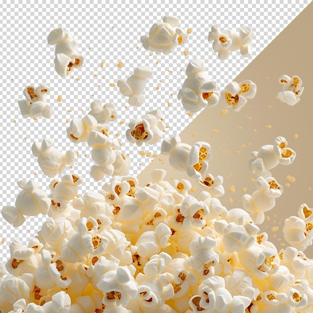 PSD a picture of popcorn and popcorn that is being used to make a photo