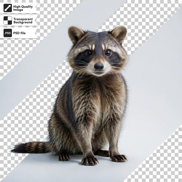 PSD a picture of a raccoon that says  raccoon