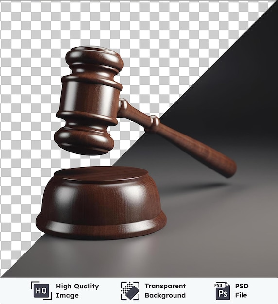 Picture of realistic photographic judge_s gavel