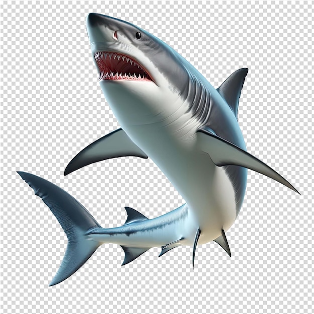 A picture of shark shark with a shark on the bottom