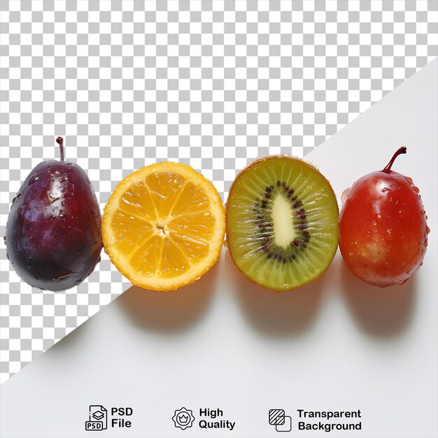 PSD a picture of a variety of fruits including png file