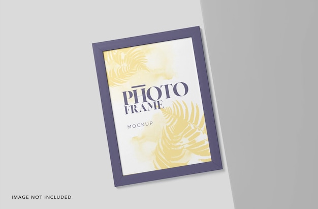 PSD picture vertical frame psd mockup long rectangle