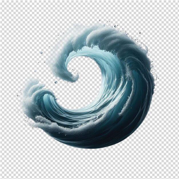 PSD a picture of a wave with the ocean on it