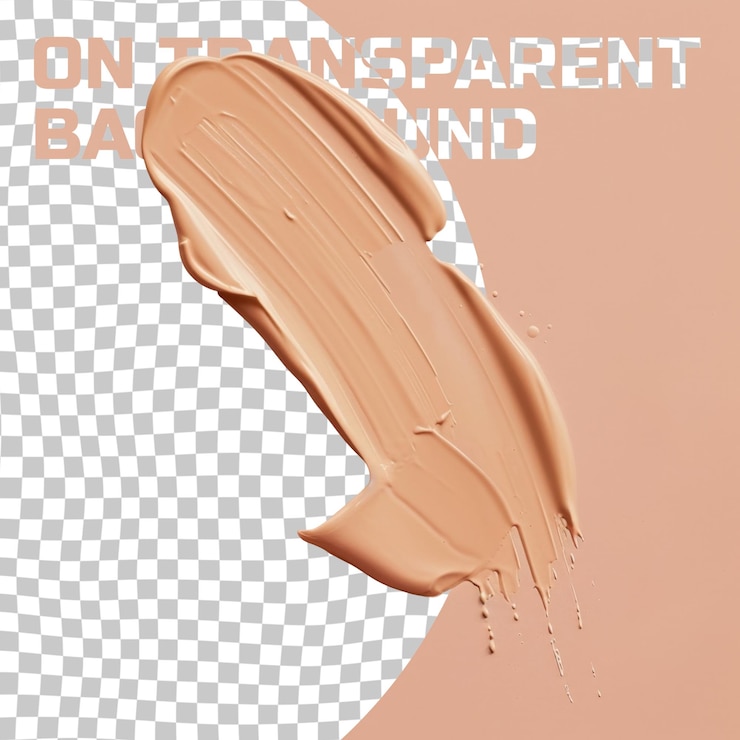 PSD a picture of a womans face covered in a cream