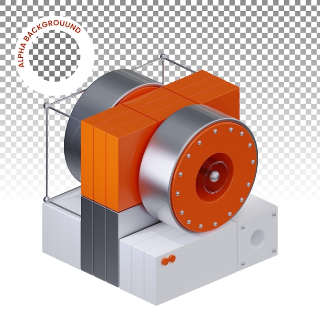 pie quory technology 3d icons