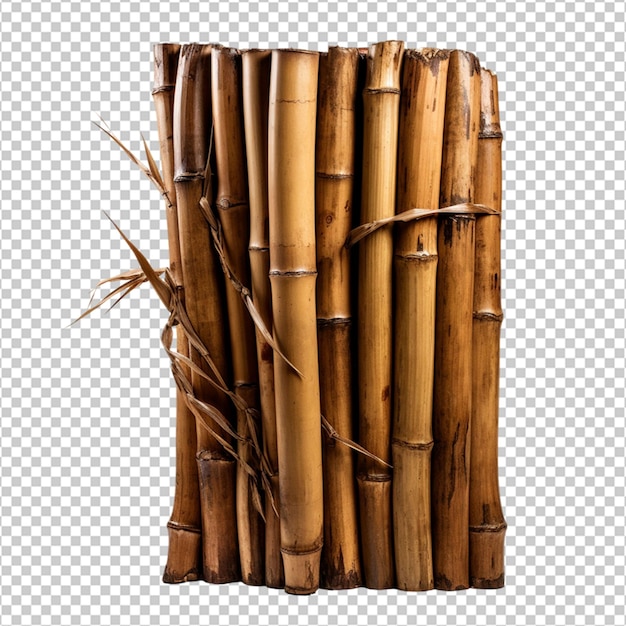 PSD piece of bamboo trunk png