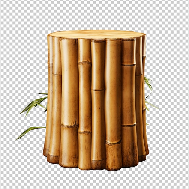 PSD piece of bamboo trunk png