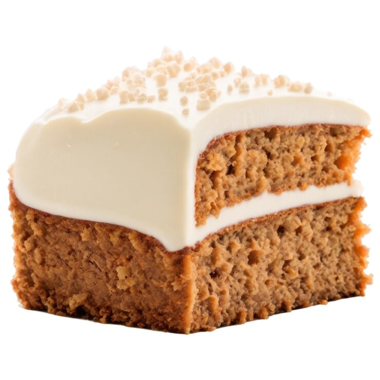 PSD a piece of cake against the transparent background