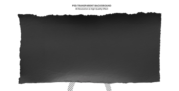 PSD コピー用の破れた紙スペース