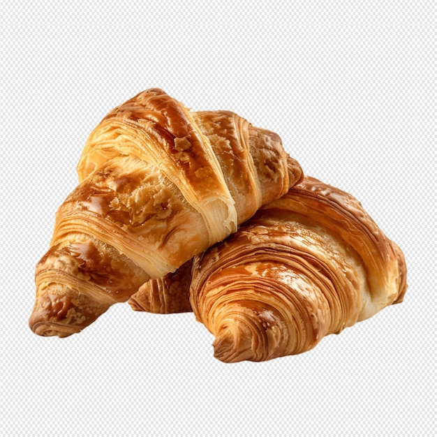 Pieczone ciasto na białym tle