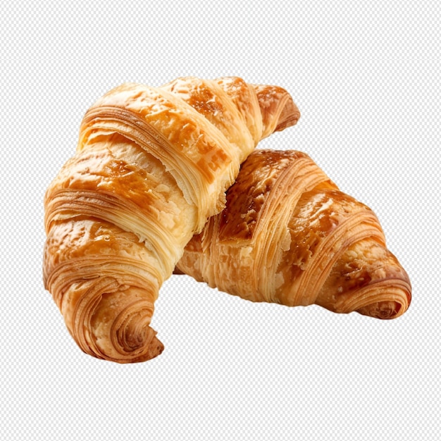Pieczone ciasto na białym tle