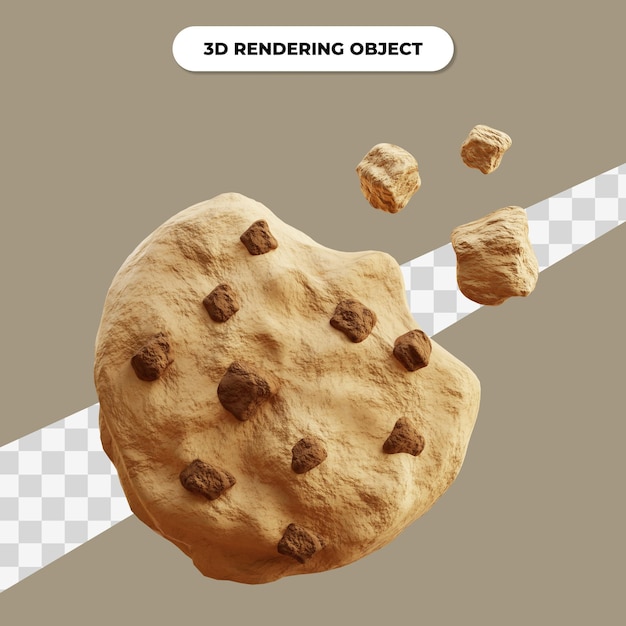 Piernikowe Ciasteczko Renderowania 3d