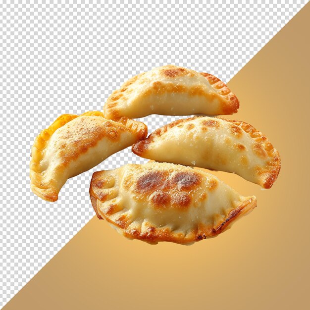 Pierogi isolated on white background