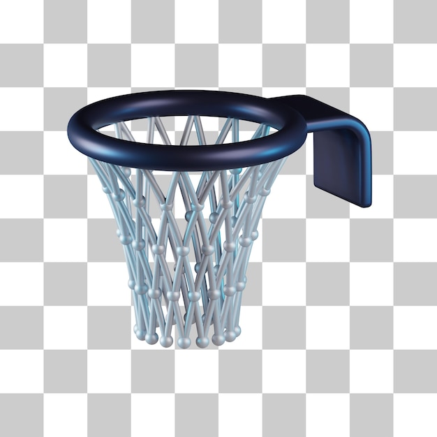 PSD pierścień do koszykówki 3d ikona
