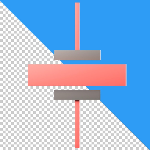 PSD piëzo-elektrisch circuit pictogram geïsoleerd op de transparante achtergrond