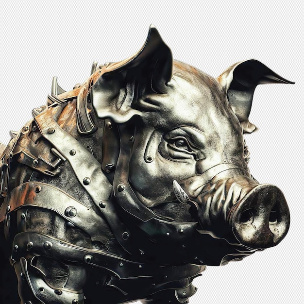 PSD pig made from metal