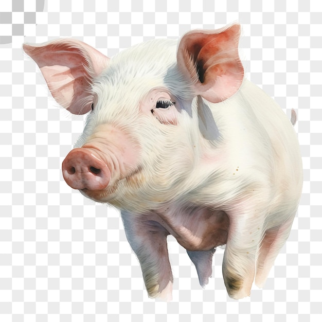 PSD pig transparent background