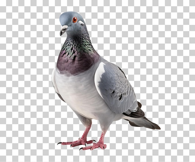 PSD pigeon isolated on transparent background png psd