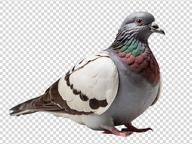 PSD pigeon on transparent background